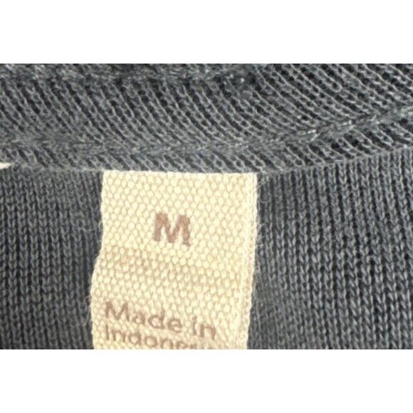 Soft Surroundings Women’s Dark Gray Long Sleeve Modal Tunic Blouse Top Sz M - Picture 7 of 10